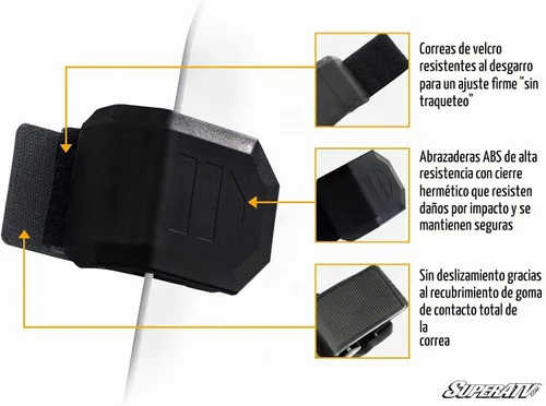 Vista 3 de SuperATV - Parabrisas completo para CFMOTO ZForce 800 Trail / 800 EX 2016-2022 Hecho de policarbonato transparente resistente a los arañazos