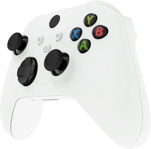 Vista 4 de eXtremeRate Palillos de repuesto negros para control Xbox Series XS, para Xbox One Standard Controller analógico, joystick personalizado para Xbox