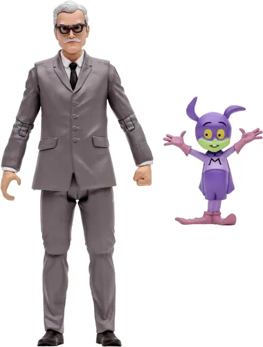Vista 3 de McFarlane Toys - Figura de acción de DC Retro Comisionado Gordon (Las nuevas aventuras de Batman) de 6 pulgadas