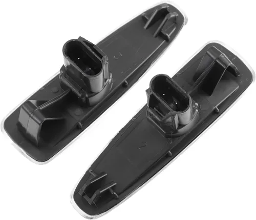 Vista 8 de X AUTOHAUX 1 par de luces LED de señalización lateral, luces de señal de giro, Fender Sidemarker Lámparas para Mitsubishi Lancer VIII 2008-2017