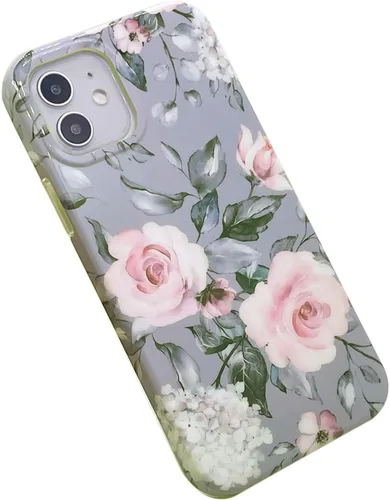 Vista 6 de Funda magnética para iPhone 12/12 Pro de 6.1 pulgadas compatible con MagSafe, TPU suave, delgada, a prueba de golpes, protectora, bonito diseño