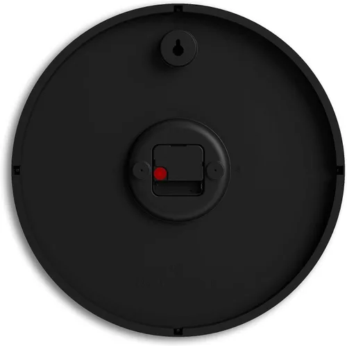 Vista 6 de Reloj de pared NEWGATE® Número Tres Echo Reloj redondo moderno 37 cm Negro Números fáciles de leer Ideal para cocina, sala de estar u