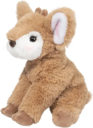 Vista 3 de Douglas Mini Fernie - Peluche de ciervo suave 6 pulgadas de alto