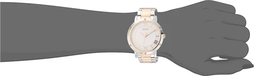 Vista 4 de GUESS Reloj clásico para mujer de 1339in Tono plateadooro rosa