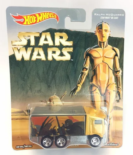 Vista 6 de Hot Wheels 1:64 Escala Ralph McQuarrie Star Wars Diecast Mdoel Car Set de 6 coches - DLB45-956F