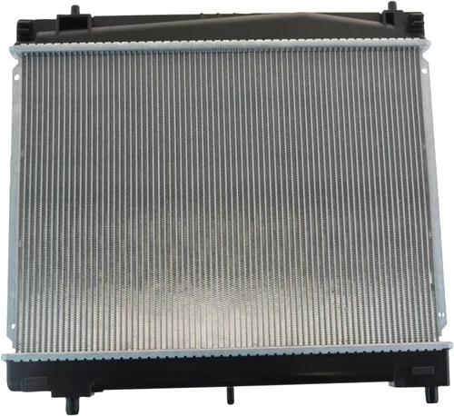 Vista 51 de TRQ Radiador de núcleo de aluminio de 1 fila Compatible con Subaru WRX STI 2.5L Turbo AWD 2015-2020