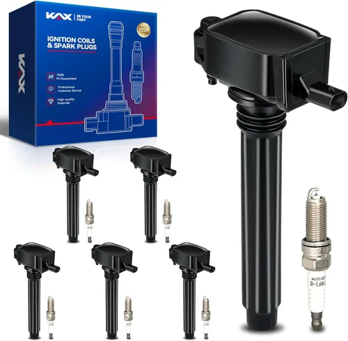 Vista 114 de Bobina de encendido KAX UF434 1 paquete Compatible con Impala, Equinox, G6, Malibu, Silverado 1500, Uplander, Torrent, Lucerne, Express 1500, Sierra
