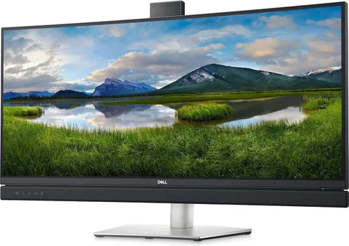 Vista 9 de Dell C3422WE 34.1 "QHD Wide 1440p WQHD Curvo Pantalla Edge WLED Monitor LCD - 21:9 - Platino Plata
