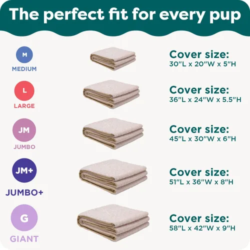 Vista 6 de Furhaven - Funda de repuesto ultraafelpada para cama de perro, color chocolate, jumbo (XL)