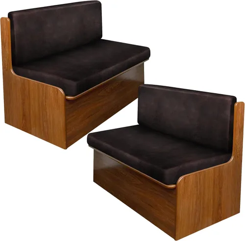 Vista 17 de Fundas de cojín tipo cuero para sofá, juego de fundas protectoras de muebles para sillón seccional, sofá biplaza de tela de elastano elástica