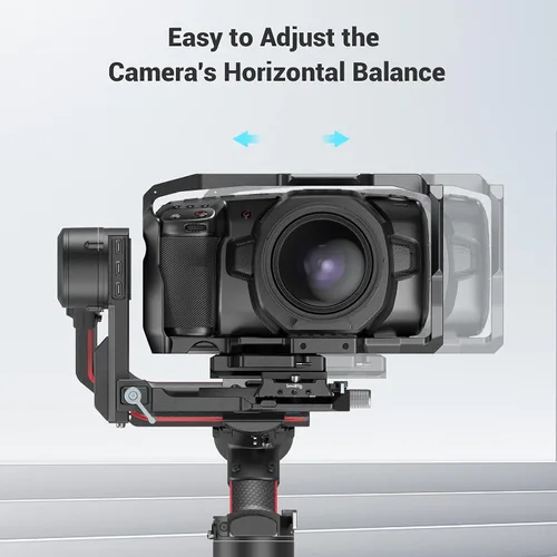 Vista 5 de SMALLRIG Placa de liberación rápida extendida para estándar tipo Arca compatible con DJI RS 2 / RSC 2 / RS 3 / RS 3 Pro/RS 4/ RS 4 Pro/RS 5 Gimbal