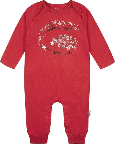 Vista 2 de Gerber Baby Girls' 2-pack Long Sleeve Jumpsuit