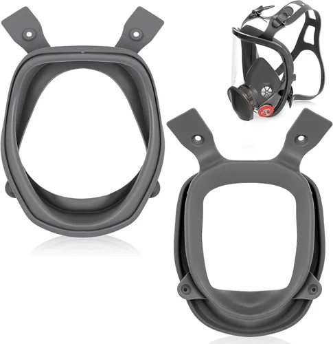 Vista 7 de 1 anillo de goma para piezas faciales completas compatibles con protección respiratoria serie 6000, compatible con 6800/37004 pieza de repuesto
