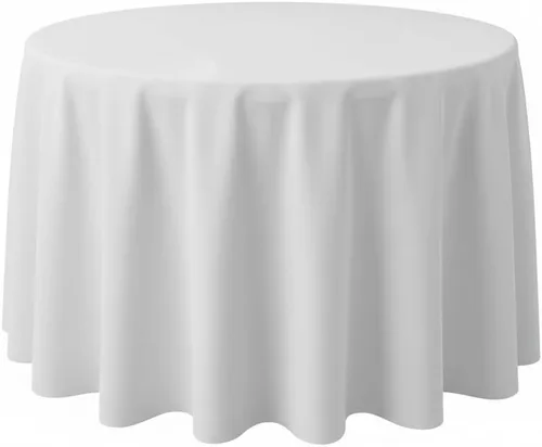 Vista 17 de Surmente Mantel cuadrado para mesas cuadradas o redondas, 100% poliéster, 52 x 52 pulgadas, mantel para bodas, banquetes o restaurantes (negro)