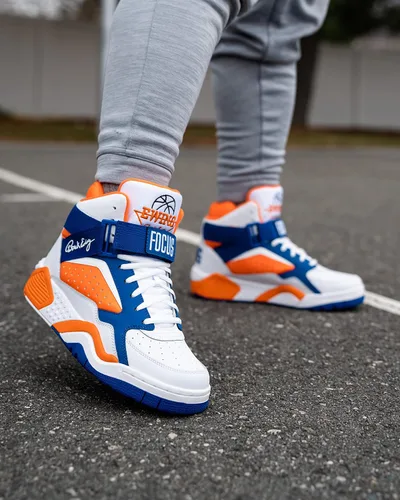 Vista 3 de PATRICK EWING ATHLETICS FOCUS OG BlancoNaranjaAzul PE