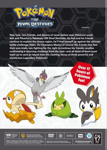 Vista 2 de Pokémon The Series: Black & White Rival Destinies Complete Season (DVD)