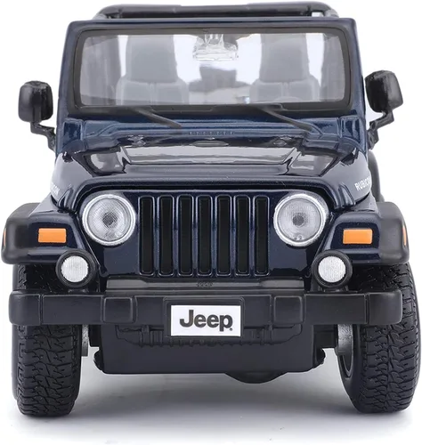 Vista 4 de Vehículo Maistom Jeep Wrangler Rubicon forjado, Azul metálico
