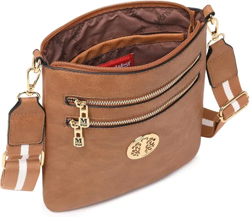 Vista 99 de Montana West Bolsos cruzados para mujer con múltiples bolsillos y correa ajustable