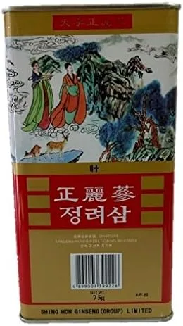 Vista 4 de Raíces secas de ginseng rojo coreano Shing Hon 6 años de grado celestial (2.65 oz)
