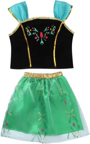 Vista 6 de VGOFUN Disfraz de princesa para niñas y niñas