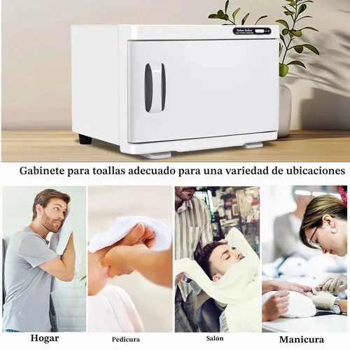 Vista 12 de Salon Señor - Calentador de toallas pequeño, calentador de toallas Blanco