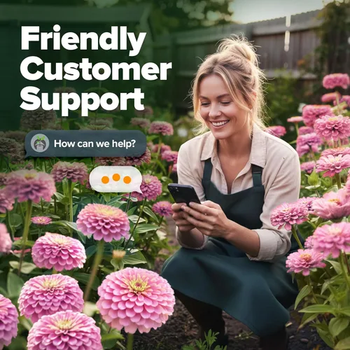 Vista 7 de HOME GROWN Semillas de zinnia rosa – 300 zinnias Luminosa 0.5g, semillas anuales de flores fáciles de cultivar para plantar al aire libre para 2026