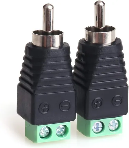 Vista 16 de Moborest - Adaptador de conectores RCA de audio/phono, chapado en oro