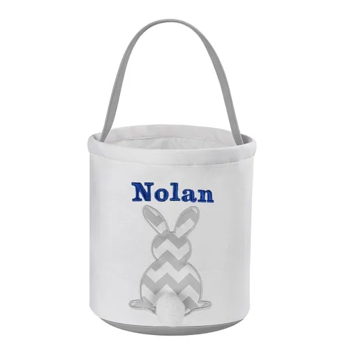 Vista 9 de Jocidea - Canasta de Pascua personalizada para niños, canastas de Pascua personalizadas, regalos de Pascua para chicos y niños, canasta de Pascua