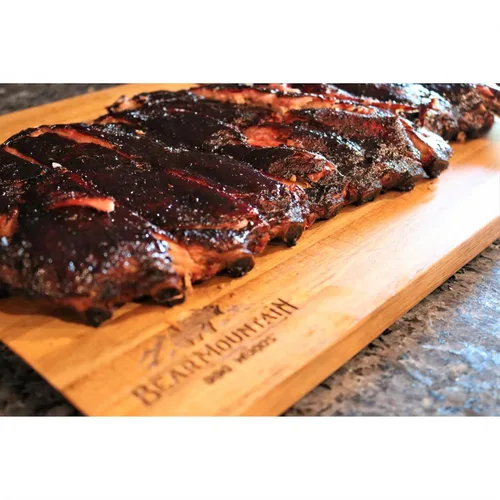 Vista 6 de Bear Mountain - Pellets de madera natural para ahumador, parrilla y barbacoa, 20 libras, manzana