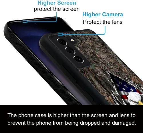 Vista 5 de DAIZAG Funda compatible con Samsung Galaxy S23 Plus, protección completa, a prueba de golpes, antiarañazos, funda de poliuretano termoplástico