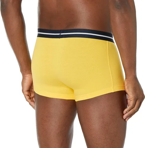 Vista 3 de BOSS Paquete de 3 calzoncillos elásticos de algodón con logotipo llamativo para hombre