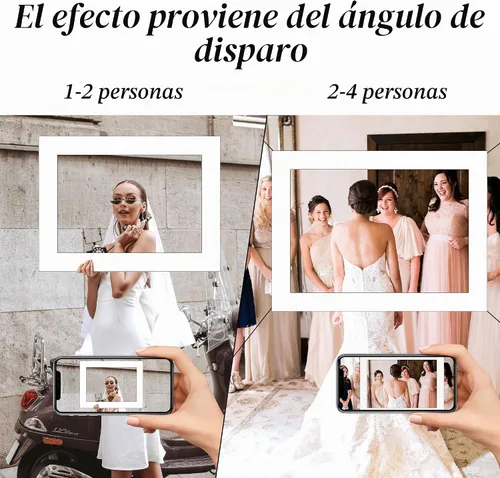 Vista 5 de LaVenty Marco de selfie mexicano, accesorios para cabina de fotos, decoraciones de fiesta