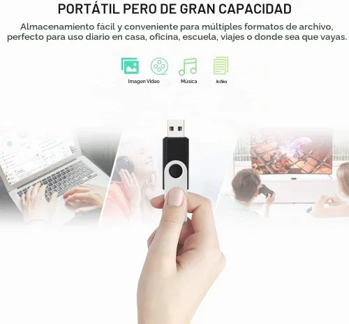 Vista 2 de KEXIN 5 unidades USB 8G/32G/64G dispositivo de memoria USB