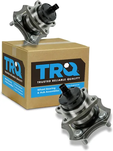 Vista 184 de TRQ Juego de 2 rodamientos de rueda delantera y conjunto de cubo compatible con Tesla 3 2020 Y 2018-2019 para Tesla 3 2020 Tesla Y AWD 2018-2019