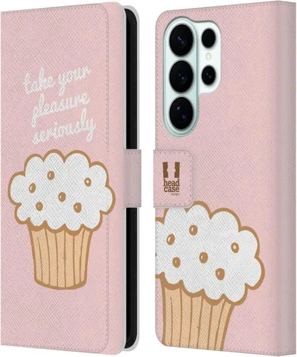 Vista 33 de Head Case Designs Assortment Cupcakes Happiness Leather Wallet Case Compatible with Samsung Galaxy A07 4G Surtido