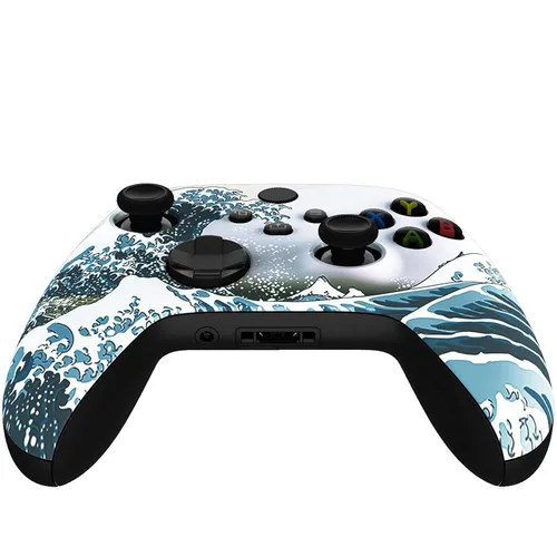 Vista 34 de Custom Controller for Xbox Series X/S - One - PC - Custom Gaming Controller -Soft Shell for Comfort Grip X (Galaxy)