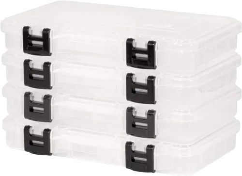 Vista 2 de Plano ProLatch 3700 StowAway - Paquete de 4 cajas de aparejos y Plano Worm Stowaway 3700