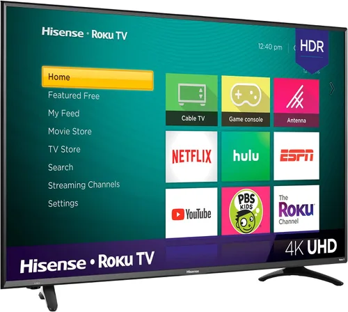Vista 7 de Hisense 43R7E 43 pulgadas 4K Ultra HD Roku Smart LED TV HDR (2019)