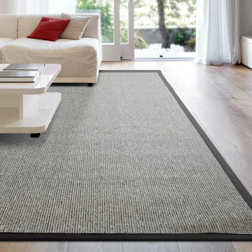 Vista 16 de iCustomRug Zara - Alfombra de sisal sintético y de tamaño personalizado, más suave que la alfombra de sisal natural, resistente a las manchas