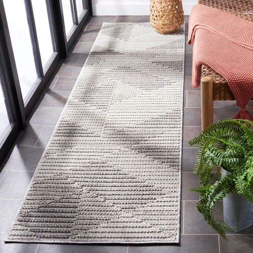 Vista 14 de SAFAVIEH Global Collection - Alfombra de pasillo, 2 pies 2 pulgadas x 8 pies, diseño beige y marfil, no desprende pelusa y de fácil cuidado