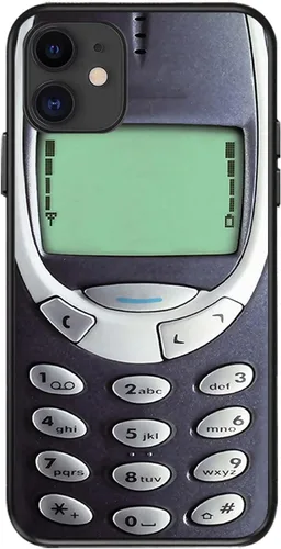 Vista 2 de YHan Compatible con iPhone 16 Funda, Bonita Funda 3D Divertida de Silicona Suave con Diseño Retro Elegante Fundas Protectoras. Compatible con Nokia.