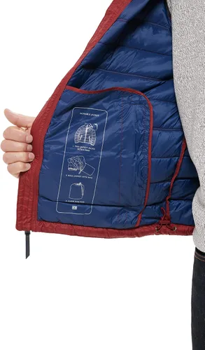 Vista 5 de Tommy Hilfiger Ultra Loft Chaqueta inflada, ligera y plegable para hombre, tallas estándar, grandes y altas