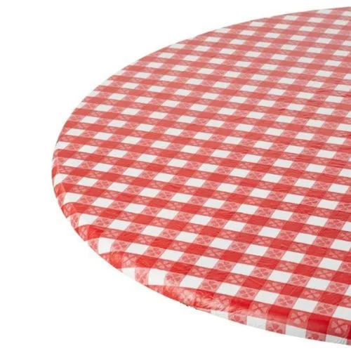 Vista 42 de Cubierta para mesa redonda Kwik-Cover, 24", Verde, 100
