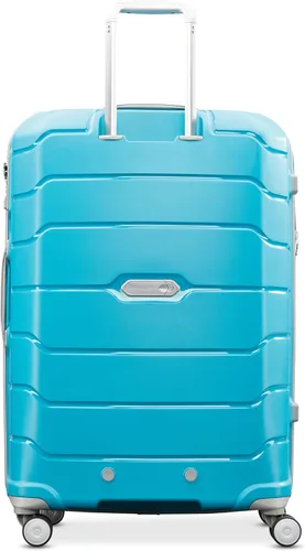 Vista 132 de Samsonite Freeform – Maleta rígida, expandible con ruedas dobles giratorias, Blanco