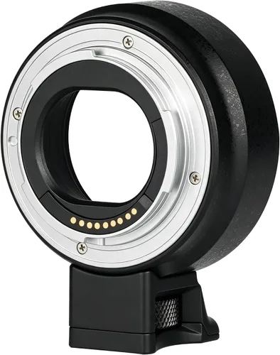 Vista 3 de Adaptador de lente EF-EOS M Anillo convertidor de lente de enfoque automático compatible con lentes Canon EF/EF-S y cámaras Canon EOS-M