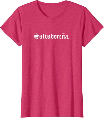 Vista 7 de Camiseta Salvadoreña Mujer, Negro
