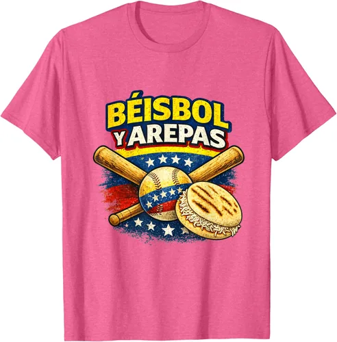 Vista 31 de Camiseta Beisbol y Arepas Venezuelas Baseball Pride Team 2026