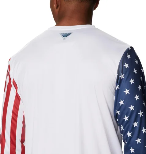 Vista 5 de Columbia Mens Terminal Tackle PFG Americana Ls