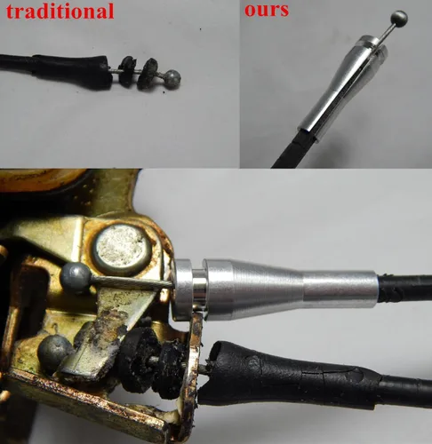 Vista 5 de Pieza de fijación de cable OEM para puerta de automóvil para serie F, serie E, Ranger, Expedition, Excursion, Navigator - Kit de reparación de cable