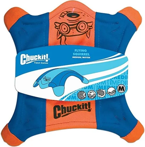 Vista 7 de Chuckit! Juguete para perros Ultra Tug (mediano) de ardilla voladora para perros (mediano)